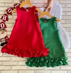 Christmas Dress For Baby Girl, Christmas Outfit For Kids, Christmas Dress For Kids, Christmas Outfit Kids, Cute Christmas Dress, Aline Dresses, Christmas Fashion Outfits, Kids Christmas Dress