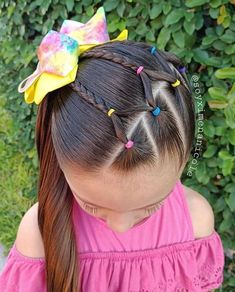 Easy Toddler Hairstyles, Long Hair Highlights