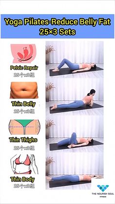 a woman doing yoga poses to reduce belly fats with the help of her stomach