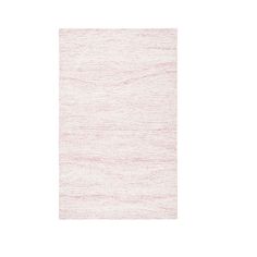 a white and pink rug on a white background