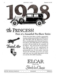 an advertisement for the princess's car