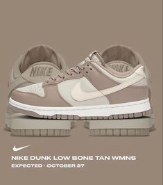 Nike Dunk Low Bone Tan, Bone Tan Dunks, Sneakers Dunks, Dunk Nike