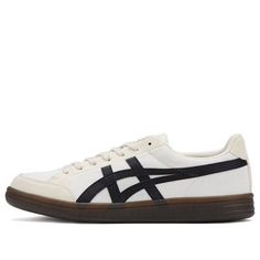 Onitsuka Tiger Advanti 1183B799-101 (SNKR/Retro/Skate/Casual/Unisex/Low Top) White Vintage Skate Shoes With Rubber Sole, Vintage White Skate Shoes With Rubber Sole, Vintage Skate Shoes With Vulcanized Sole For Sports, Casual Cream Skate Shoes With Vulcanized Sole, Tiger Shoes, Tiger Claw, Claw Design, London Girl, Dream Aesthetic