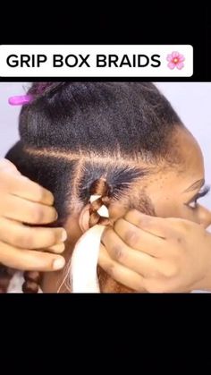 Box Braids Tutorial, Hair Braid Patterns, Big Box Braids, Big Box Braids Hairstyles, Box Braids Hairstyles For Black Women, Braided Cornrow Hairstyles, Quick Braided Hairstyles, Twist Braid Hairstyles