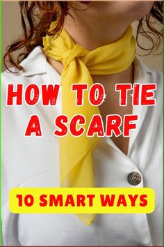 Learn step-by-step scarf-tying techniques that transform your look, whether you’re going for a casual vibe or something more polished. Master these simple methods to make the most out of your scarves all year round. Tiring Scarfs, Long Narrow Scarf Tying, Ways To Tie A Neck Scarf, How To Tie Square Scarf, How Tie A Scarf, How To Put On A Scarf, Tie A Scarf Around Your Neck, How To Tie A Neck Scarf, How To Tie A Silk Scarf