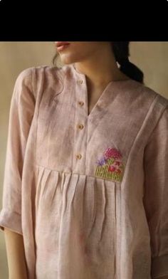 Dress References, Summer Frocks, Plain Kurti, Rose Care, Kurti Patterns