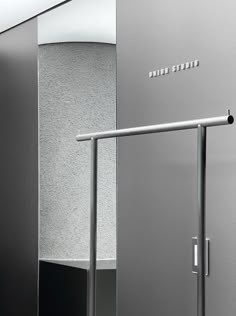 an image of a modern bathroom setting with stainless steel