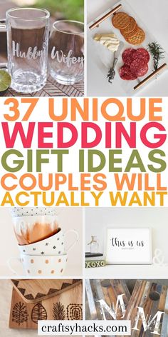 unique wedding gift ideas that couples will actually want