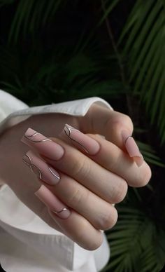 Brown Acrylic Nails, Simple Gel Nails, Classy Acrylic Nails, Pretty Gel Nails, Long Acrylic Nails Coffin, Almond Acrylic Nails, Soft Nails, Acrylic Nails Coffin Short