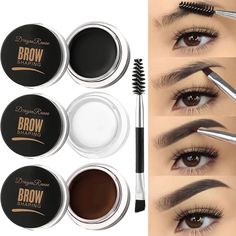 Tint Eyebrows, Brow Styling Soap, Eyebrow Tools, Eyebrow Styles, Gel Wax, Brow Styling, Eyebrow Enhancer, Brown Makeup, Brow Brush