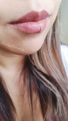 a close up shot of a woman's lips