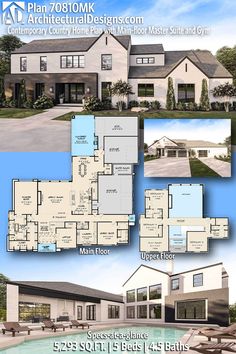 the floor plan for this house is very large and has lots of room to put in it