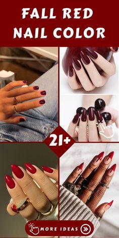 Brighter Days, Blooming Flowers, Red Nails, Spring Nails, Nail Design, Nail Colors