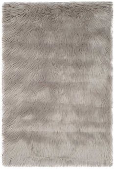 5' x 7' Faux Sheepskin Rug, Fur Carpet, Fur Rug, Sheep Skin, Grey Carpet, Stair Runner Carpet, Sheepskin Rug