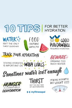 Hydration Tips, Water Hydration, Summer Tips, Hydration Station, Healthy Hydration, Hydrating Drinks, My Fitness Pal, Diet Exercise