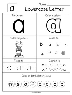 worksheet for beginning and ending the letter g with pictures to print out on