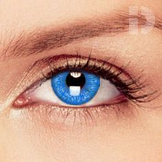 iD Lenses Sapphire Blue Coloured Contacts