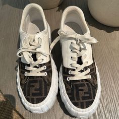 Like New, Only Worn A Handful Of Times. Fendi Sneakers Size 9. Fendi Trainers, Fendi Sweatpants Women, Fendi Flow Sneakers, Fendi Sneakers, Fendi Women, Fendi Shoes, Womens Shoes Sneakers, Womens Sneakers, Like New