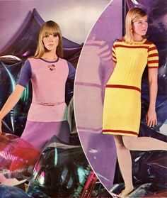 60s Editorial, 17 Magazine, Beehive Hairstyles, 1967 Fashion, Groovy Colors, Law Art, 70 Fashion