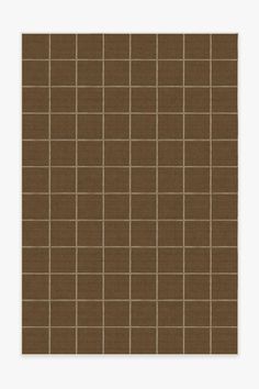 a brown square tile pattern with squares on the top and bottom, as well as an area for text