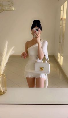 Lady Outfits Classy, Outfits For Petite Women, Outfits Fresas, All White Outfits, Fits Inspiration, Looks Party, Tumblr Outfits, Looks Street Style