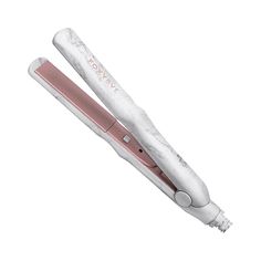 Foxybae Marble Mini Flat Iron  What It Is  Marble Mini Flat Iron. Wherever you’re headed, you don’t want to go there with bad hair.  What You Get        (1) Foxybae Marble Mini Flat Iron, measuring approx. 10.5"L x 1.75"W x 2.5"H    What It Does        Travel with our mini Rose Gold Flat Iron      Made of uniquely formulated Tourmaline plates to add sleekness to your look      Perfect for you traveling babes or for touch ups     How to Use         Brush through hair to ensure there is no tangles before using flat iron.      Section hair and spray our Cool AF Heat Protectant (not included) to protect your hair from heat damage.      For a sleek look run the flat iron from top to bottom on sectioned hair, maintaining even pressure as you glide through. Mini Flat Iron, Section Hair, Rose Gold Flats, Hair Straighteners Flat Irons, Heat Protectant, Heat Damage, Mini Roses, Bad Hair, Flat Iron