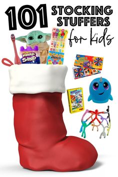 Learn my best tips for collecting great stocking stuffers for kids and fill your kids’ stockings with fun, unique and budget friendly items. There are over 100 kids stocking stuffers on this list – small gifts and treasures that will be just as memorable and meaningful as the big stuff. Best Thanksgiving Stuffing, Stocking Stuffer Ideas For Kids, Diy Christmas Gifts For Kids, Kids Giveaway, Diy Stockings, Stocking Stuffer Ideas, Easy Diy Christmas Gifts, Thanksgiving Stuffing