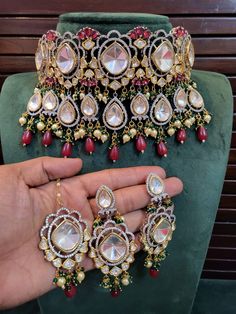 Asian Jewelry, Bridal Gold Jewellery Designs, Bridal Gold Jewellery, Gold Jewellery Design