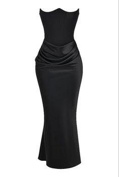 Exude elegance and have jaws dropping in this Satin Corset Draped Maxi dress Fishtail Maxi Dress, Drape Maxi Dress, Bodycon Maxi Dresses, Backless Maxi Dresses, Strapless Maxi Dress, Evening Party Dress, Looks Vintage, Corset Dress, Stunning Dresses