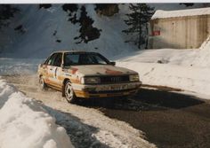 Audi - Walter Röhrl - Monte Carlo Rallye 1987 Monte Carlo Rally, Cars Audi, Course Automobile, Monaco Grand Prix