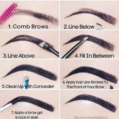 Eyebrow Makeup Tips, Makeup For Black Skin, Eye Makeup Techniques, Makeup Artist Tips, Makeup Help