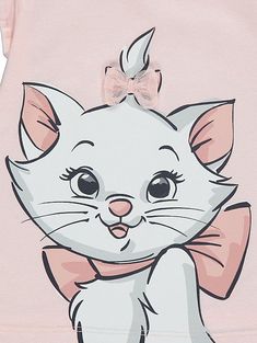 a white cat with a bow on it's head is wearing a pink shirt