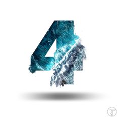 the number four is made up of water