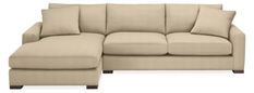 The Metro sectional is our Goldilocks sectional-it's just right. The clean design is easy to incorporate into any room and the plush cushions are comfortable for everyone. Thanks to this welcoming blend of comfort and style, Metro is a customer favorite with some of our highest ratings. Material: Fabric Deep Sectional, Deep Sofa, Sectional Chaise, Fabric Stains, Modern Living Room Furniture, U Shaped Sectional, Modern Sectional, Room & Board, Room Board