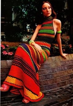 Old School Fashion, Mode Crochet, Stil Boho, Estilo Hippie, Hippie Look, Vintage Inspiration