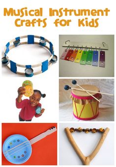 musical instruments and crafts for kids