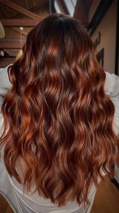 Hair Colour For Fair Skin Tone, Winter Red Hair Color, Spring Hair Color Ideas For Brunettes, Fair Skin Hair Color Ideas, Fun Hair Color Ideas For Brunettes, Hair Inspo Color Brunettes, Winter Brunette Hair Color, Copper Balayage Hair, Hair Color Ideas Copper