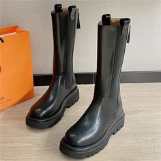 Botas Chelsea, Womens Mid Calf Boots, Angkor, Mid Calf Boots, Nixon, Cow Leather, Mid Calf, Trend Setter, Rubber Rain Boots