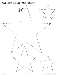 cut out all of the stars