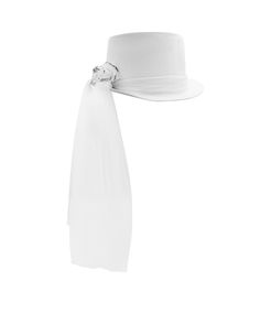 PRICES MAY VARY. SIZE: Up to 59 cm or 7-3/8. Add adhesive foam strips for smaller heads. Adult Size White Top Hat with attached Side Veil. Each Bride to Be top hat features a white tulle veil that hangs about 16 inches down and a white rose with silver glitter at the brim. The tulle fabric is wrapped around the base of the hat to complete the look. Lightweight and Comfortable to wear! Perfect for Halloween ghostly bride, Southern Belle, Steampunk, Haunted Victorian lady, horse race derby, Cospla White Adjustable Halloween Costume Hats And Headpieces, Adjustable White Halloween Costume Hat, Elegant Adjustable Hat For Halloween, Halloween Party Adjustable Felt Hat, Adjustable Felt Hat For Halloween Party, Adjustable White Costume Accessories, Adjustable Costume Hat For Kentucky Derby, White Brimmed Felt Hat For Party, Adjustable Hats For Kentucky Derby Costume