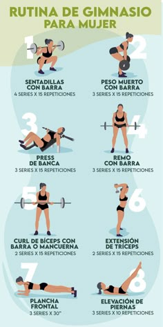 a poster showing how to do the same exercises for each individual body type, and what they