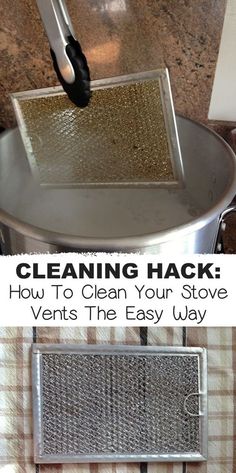 cleaning hacks how to clean your stove vent's the easy way