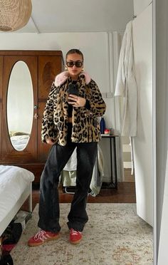 Animal Print Jacket Outfit, Leopard Jacket Outfit, Print Jacket Outfit, Eden Rose, 2024 Outfits, Winter Fit, February 11, Instagram Outfits, Outfit Inspo Fall