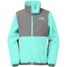 Wrap your girl in warmth and iconic style with The North Face Girls' Denali Fleece Jacket. This classic zip-up keeps her nice and toasty with its ultra-soft recycled polyester fleece. Thanks to a DWR treatment, this zip-up resists light rain or snow showers when she's monkeying around at recess or hiking with you in the mountains. Abrasion-resistant nylon panels reinforce the shoulders, chest, and elbows for long-lasting performance. Adding further versatility, the jacket is zip-in/snap-in compa North Face Style, Auntie Quotes, Face Style, Party Gift Ideas, North Face Girls, Jump In