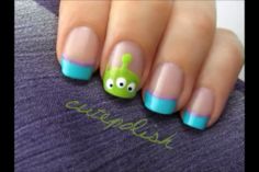 Toy story nails....if I'm.going to do Disney nails I may as well make it something Joaquin is into :) Colorful Nails, Nail Art Tutorial, Creative Nails, Love Nails