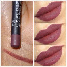 “How gorgeous MAC Plum Lipliner all over the lips. (Might be a bit drying, so apply a lip balm for few minutes then wipe it off and apply the lipliner) -…” Plum Lip, Makijaż Smokey Eye, Mac Makeup, Mac Lipstick, Love Makeup