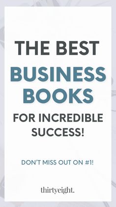 the best business books for incredible success don't miss out on 1 threight