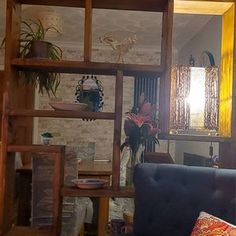 Uniquely Designed Scaffold Shelving or Room Dividers, Made to Order With Reclaimed Timber - Etsy Australia Attic Library, Diy Room Divider, Reclaimed Timber, Scaffolding, Salon Design, Reading Nook, Nook, Shelving Unit