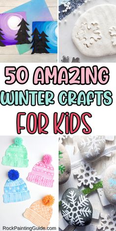 50 amazing winter crafts for kids that are fun and easy to do with the kids