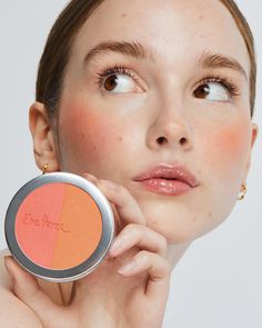 Rice Powder Blush - Bondi Peach Makeup Look Natural, Bondi Australia, Peach Makeup, Rice Powder, Bronzer Brush, Natural Blush, Coral Blush, Nice Pic, Makeup Mistakes